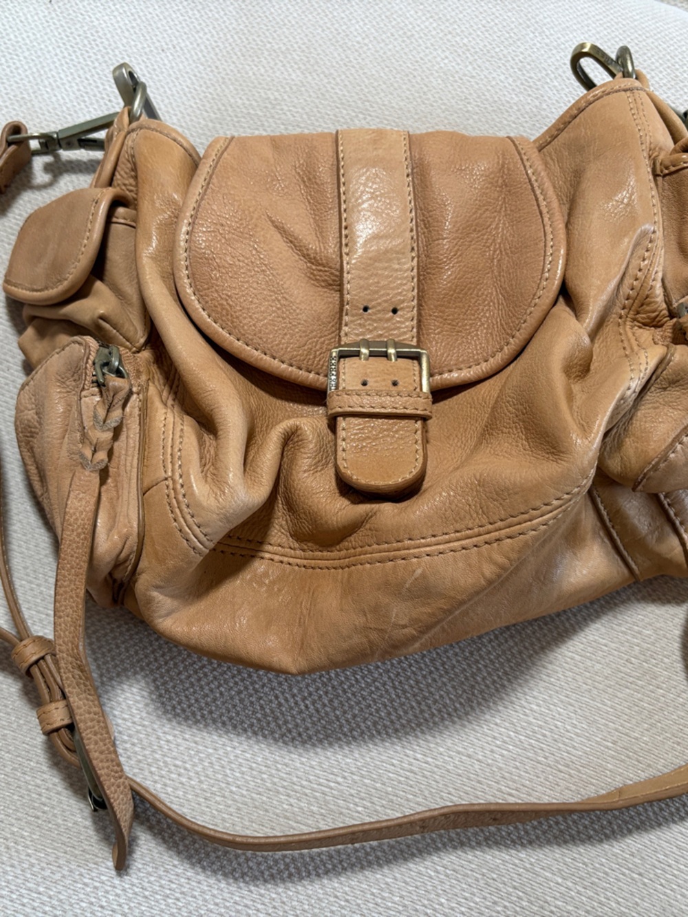 We The Free Italian Straw Leather Shoulder Bag with Front Buckle

Baby Asher